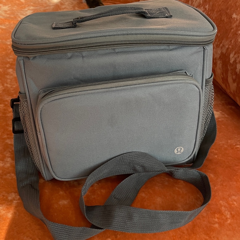 Lululemon Gray Cooler Bag
